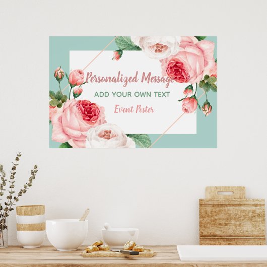 Floral Event Poster (Keuken)