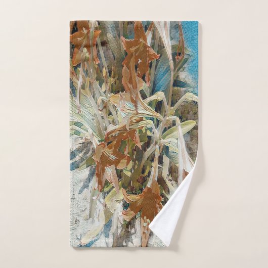 Floral exotique (Serviette à main)