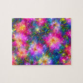 Floral Explosion Abstract Legpuzzel (Horizontaal)