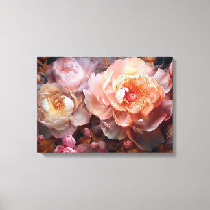 Floral Explosion Canvas Afdruk