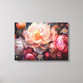 Floral Explosion Canvas Afdruk (Voorkant)