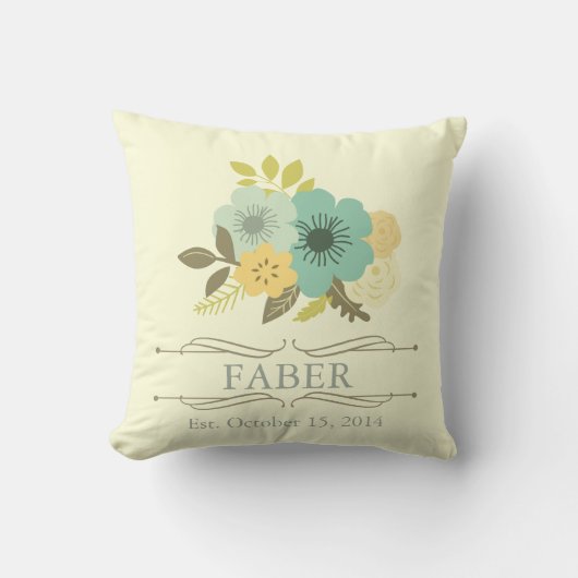 Floral Family Keepomwille Kussen (Voorkant)
