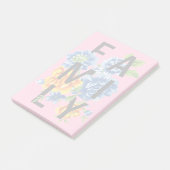 Floral Family Quote Post-it® Notes (Schuin)
