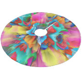 Floral Fantasy 11201 Fleece Kerstboom Rok (Gekanteld)