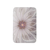 Floral Fantasy, Abstracte moderne deegbloem Badmat (Voorkant Verticaal)