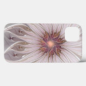 Floral Fantasy, Abstracte moderne deegbloem Case-Mate iPhone Case (Achterkant (horizontaal))
