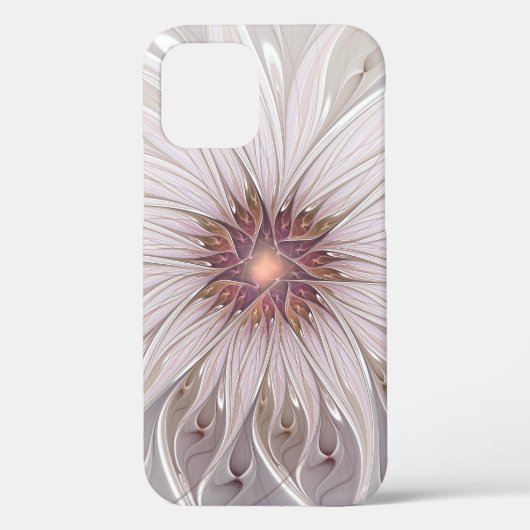 Floral Fantasy, Abstracte moderne deegbloem Case-Mate iPhone Case (Achterkant)