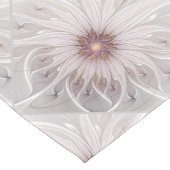 Floral Fantasy, Abstracte moderne deegbloem Korte Tafelloper (Hoek)