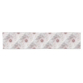 Floral Fantasy, Abstracte moderne deegbloem Korte Tafelloper (Horizontaal)