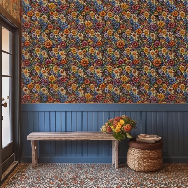 Floral Fantasy Behang (Creator heeft geüpload)