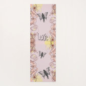 Floral Fantasy Fairies Yogamat (Achterkant)