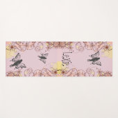Floral Fantasy Fairies Yogamat (Voorkant (horizontaal))