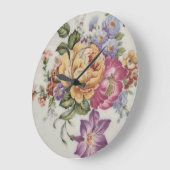 Floral Fantasy Grote Klok (Hoek)