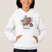  Floral  Fantasy Hoodie (Devant)