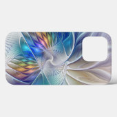 Floral Fantasy, kleurrijke Abstracte fractale bloe Case-Mate iPhone Case (Achterkant (horizontaal))