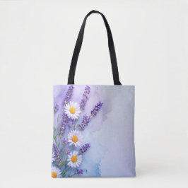 Floral Fantasy Lavendel & Daisy Bag Draagtas