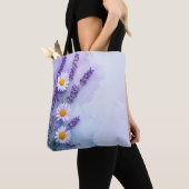Floral Fantasy Lavendel & Daisy Bag Draagtas (Dichtbij)