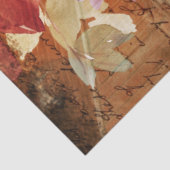 Floral Farmhouse Rustic Barn ontkoppeling Tissuepapier (Detail)