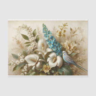Floral Fauna Vogel Decoupage Weefselpapier Tissuepapier