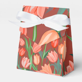 Floral Favor Box | Wedding Party Favor Packaging | Bedankdoosjes