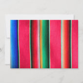 Floral fiesta bachelorette Urnaire uitnodiging (Achterkant)