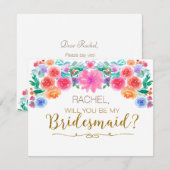 Floral Fiesta, tu seras ma carte de servante (Devant / Derrière)