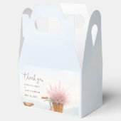 Floral Fietsverlovingsfeest Bedankt Bedankdoosjes (Geopend)