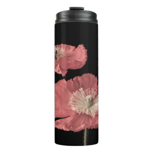 Floral fijne kunst nog levenspad macro van een thermosbeker