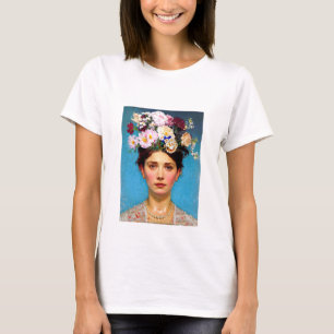 "Floral Flair" Ruth - Kunst & Bloemen Maatschappij T-shirt