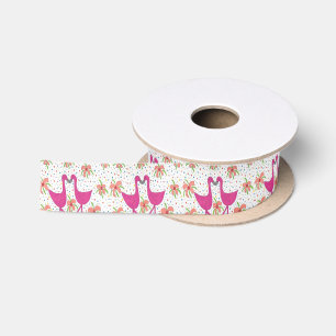 Floral Flamingo Fiesta Lint