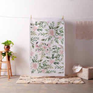 Floral Flamingo patroon Stof