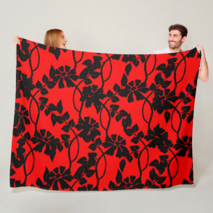 Floral Fleece Deken