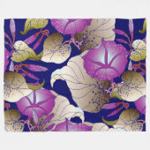 Floral Fleece Deken (Voorkant (Horizontaal))