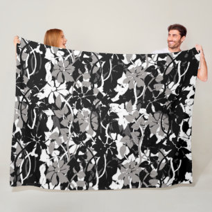 Floral Fleece Deken