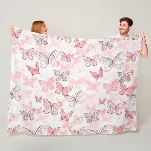 Floral Fleece Deken (In situ)