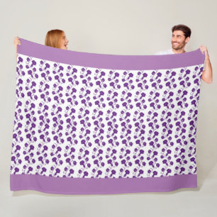 Floral Fleece Deken