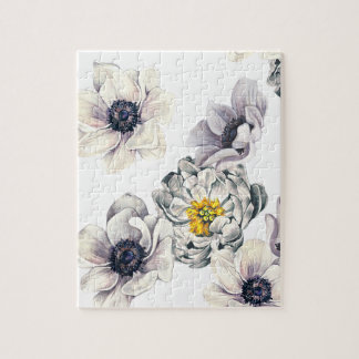 Floral Flower Peony Anemone Fresh Spring Artistic Legpuzzel
