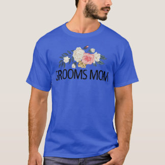 Floral Flowers, Grooms Mam T-shirt