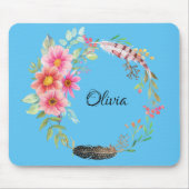 Floral Flowers Muismat! Muismat (Voorkant)