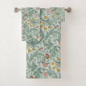 Floral Flowers William Morris Leicester Bad Handdoek (Insitu)
