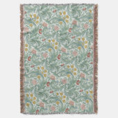  Floral Flowers William Morris Leicester Deken (Voorkant Verticaal)