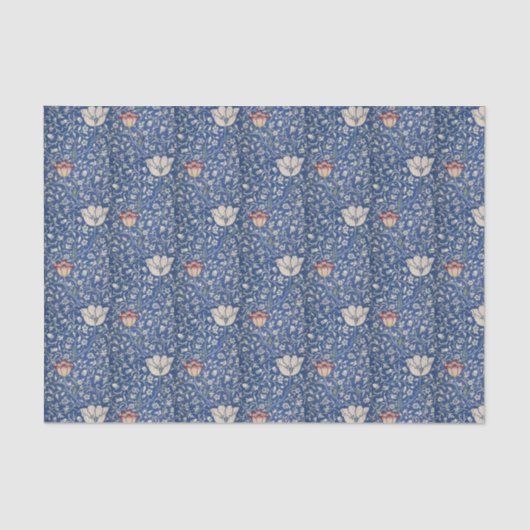  Floral Flowers William Morris Medway Tissuepapier (Voorkant)