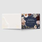 Floral flush moderne | Livre d'or des Mariages de  (Complet)