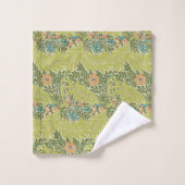 Floral Foliage William Morris Larkspur Bad Handdoek (Wasdoekje)