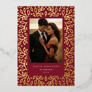 Floral Folie Prettige feestdagen