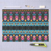 Floral Folk Art Modern Tissuepapier (Craft)