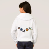 Floral folk coloré et oiseaux (Dos entier)