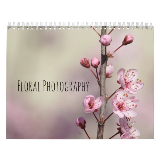 Floral fotografie  kalender (Hoes)