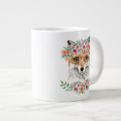 Floral Fox Extra Grote Beker (Voorkant rechts)