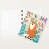 Floral Fox Planner (Display)